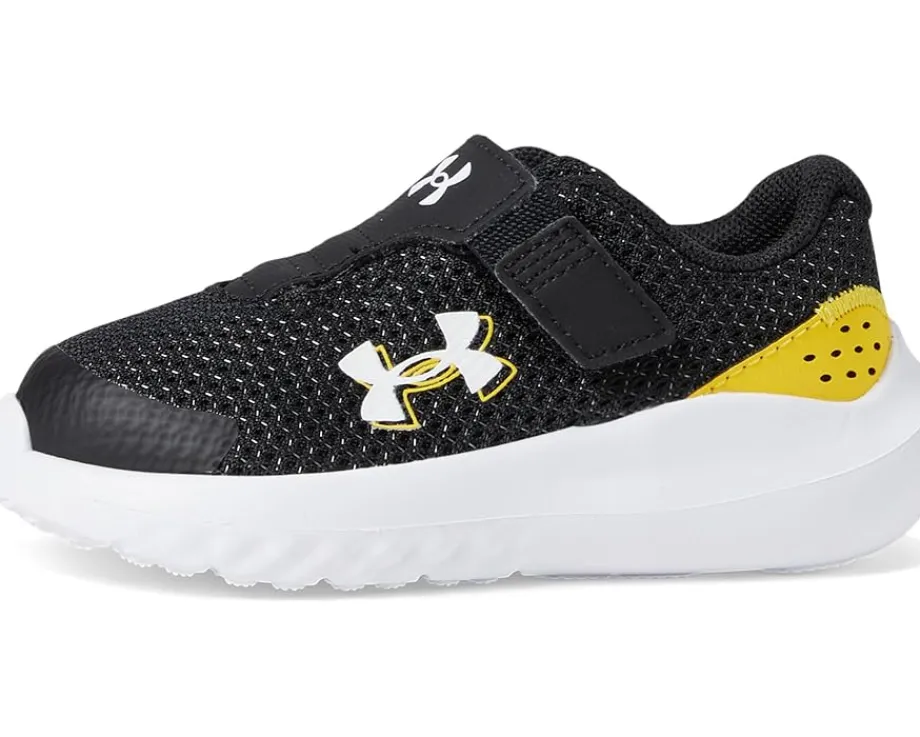 Under Armour Kids Shoes<Infant Surge 4 Alternate Closure (Toddler) Black/Taxi/White