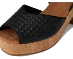 Heels|Sandals|TOMS Isla Peep Toe Black1