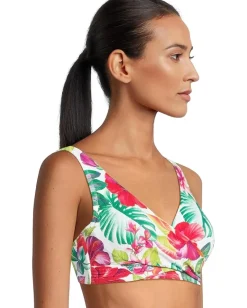 Tommy Bahama Swimwear|Swimsuits & Cover-Ups<Island Cays Fiesta Uw Wrap Top White