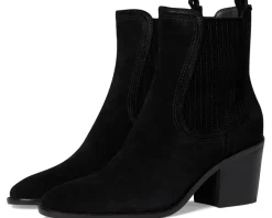 Boots|Boots|Cole Haan Janelle Chelsea Booties Black Suede