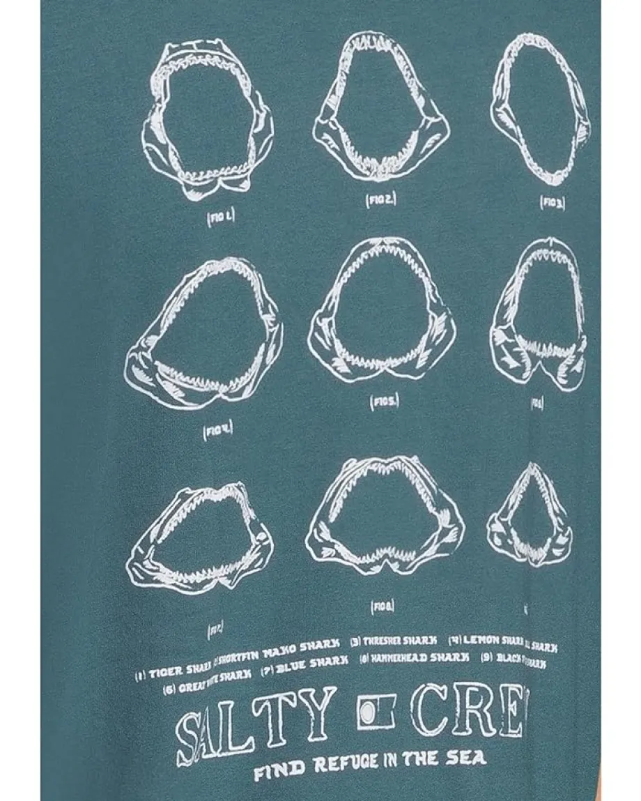 Salty Crew Jawbone Classic Short Sleeve Tee Hydro Outlet