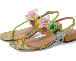 Blue by Betsey Johnson Heels|Sandals<Jaydda Yellow Multi