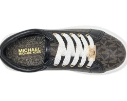 MICHAEL Michael Kors Kids Jem Ralley (Little Kid/Big Kid) Brown/Black Sale