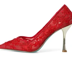 Blue by Betsey Johnson Heels|Heels<Jenii Red