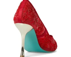 Blue by Betsey Johnson Heels|Heels<Jenii Red