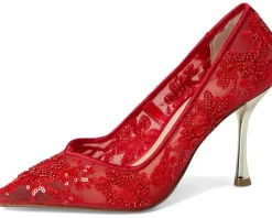 Blue by Betsey Johnson Heels|Heels<Jenii Red