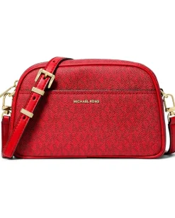 MICHAEL Michael Kors Handbags|Cross Body<Jet Set Small Camera Xbody Crimsn Multi