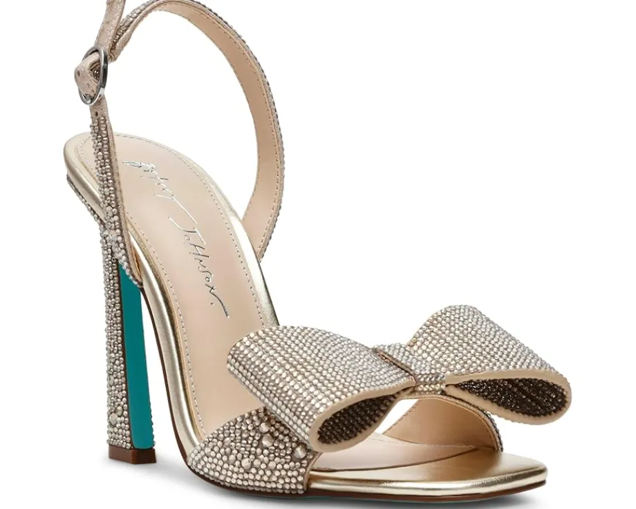 Blue by Betsey Johnson Heels|Sandals<Joel Light Gold