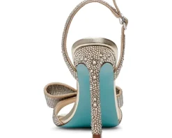 Blue by Betsey Johnson Heels|Sandals<Joel Light Gold
