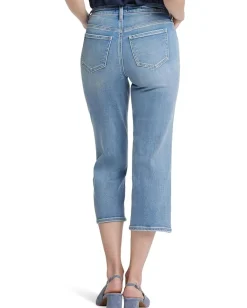 Women NYDJ Joni High-Rise Relaxed Capri in