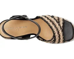 Heels|Sandals|Marc Fisher LTD Juliey Black/Light Natural Multi