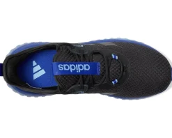 adidas Kids Kaptir 4.0 Shoes Black/Black/Lucid Blue New