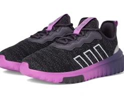 adidas Kids Kaptir Flow 2.0 Shoes (Little Kid/Big Kid) Aurora Black/Silver Metallic/Aurora Plum Online