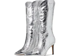 Boots|Boots|Dolce Vita Kasedy Silver Distressed Leather
