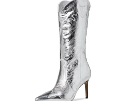 Boots|Boots|Dolce Vita Kasedy Silver Distressed Leather