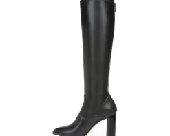 Boots|Boots|Franco Sarto Katherine Wide Calf High Shaft Boots Black