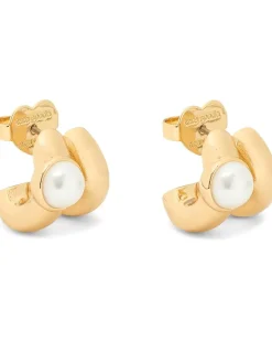 Kate Spade New York Jewelry|Jewelry<Keep Sparkling Round Huggies Clear/Gold 1