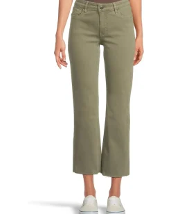 KUT from the Kloth Kelsey High Rise Fab Ab Ankle Flare-N Set Leg Sage New