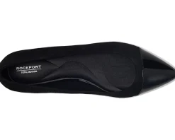 Flats|Rockport Kenzie Black Suede Multi