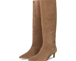 Boots|Boots|Free People Kiki Kitten Heel Boots Tan Suede