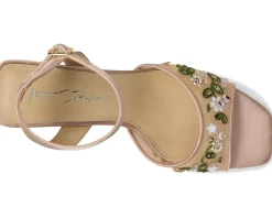 Blue by Betsey Johnson Heels|Sandals<kirra Nude