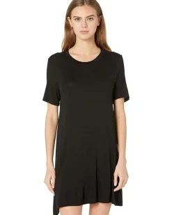 BCBGeneration Knit T-Shirt Dress ES01D06 Black Sale