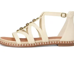 Lucky Brand Sandals|Sandals<Korina Beaded Gladiator Sandals Dark Parchment