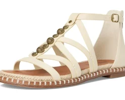 Lucky Brand Sandals|Sandals<Korina Beaded Gladiator Sandals Dark Parchment