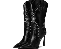 Boots|Boots|Steve Madden Kylar Black Leather
