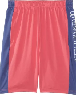 Vineyard Vines Kids Lacrosse Shorts (Toddler/Little Kid/Big Kid) Sailors Red New
