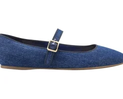 Flats|Marc Fisher LTD Lailah Dark Blue Denim