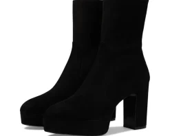 Boots|Boots|Stuart Weitzman Lala Platform Zip Bootie Black
