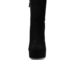 Boots|Boots|Stuart Weitzman Lala Platform Zip Bootie Black