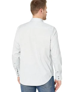 Activewear|Robert Graham Land Ho Long Sleeve Woven Shirt White