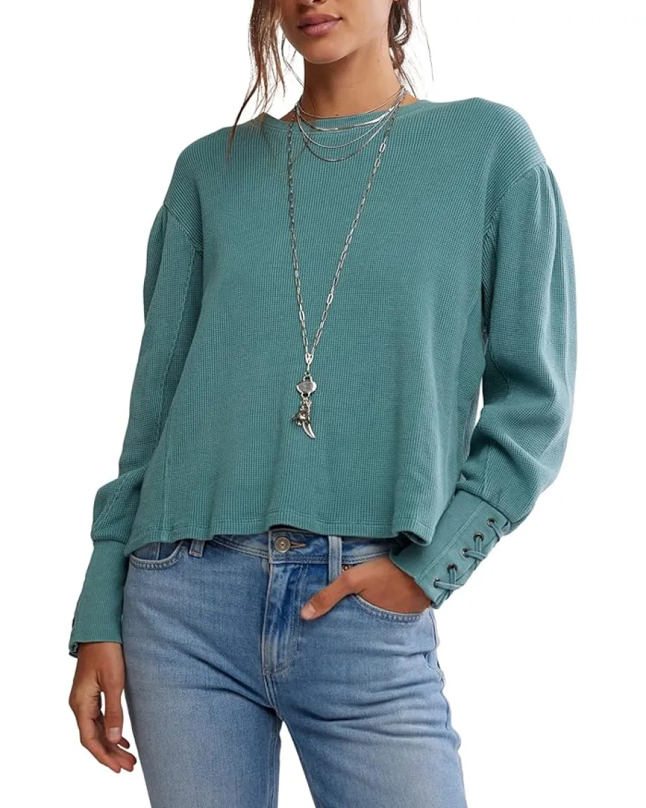 Free People Shirts & Tops|Shirts & Tops<Lapis Cuff Cypress