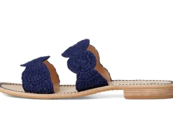 Heels|Sandals|Jack Rogers Laurin Crochet Sandal Midnight