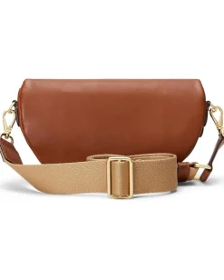 Belt Bags|Lauren Ralph Lauren Leather Marcy Belt Bag Brown