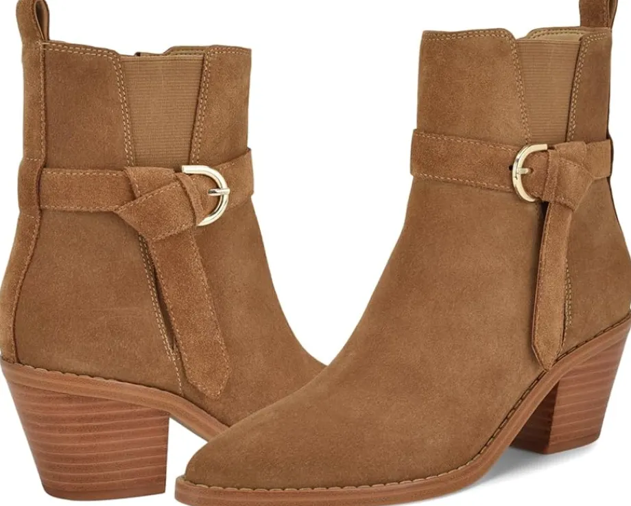 Boots|Boots|Nine West Lemone Cognac Suede