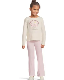 Under Armour Kids Lettuce Hem Flare Set (Little Kid) Stone Discount