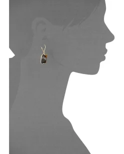 Jewelry|Jewelry|Vince Camuto Lever Back Tigers Eye Earrings Gold/Tigers Eye