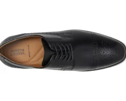 Oxfords|Oxfords|Johnston & Murphy Lewis Cap Toe Black Full Grain Leather
