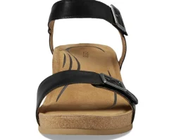 Aetrex Heels|Sandals<Lexa Black 1