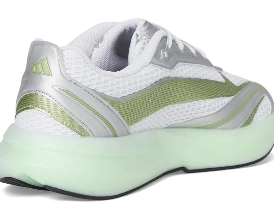 adidas Lightblaze Glow White/Silver Metallic/Magic Lime Metallic Discount