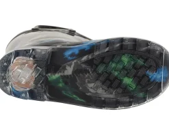 Western Chief Kids Shoes<Lighted Rain Boots (Toddler/Little Kid) Dinosaur Friends