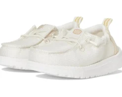 Hey Dude Kids Lil Dudes (Infant/Toddler) Champagne Glitter New