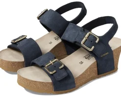 Heels|Sandals|Mephisto Lissandra Deep Blue