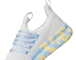 adidas Kids Lite Racer Adapt 7.0 Sportswear Shoes (Little Kid/Big Kid) Grey/Orange Tint/Blue Outlet
