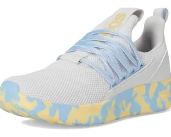 adidas Kids Lite Racer Adapt 7.0 Sportswear Shoes (Little Kid/Big Kid) Grey/Orange Tint/Blue Outlet