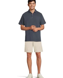 Vineyard Vines Lived-in Pique Polo Nautical Navy Outlet