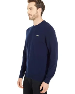 Lacoste Long Sleeve Crew Neck Sweater